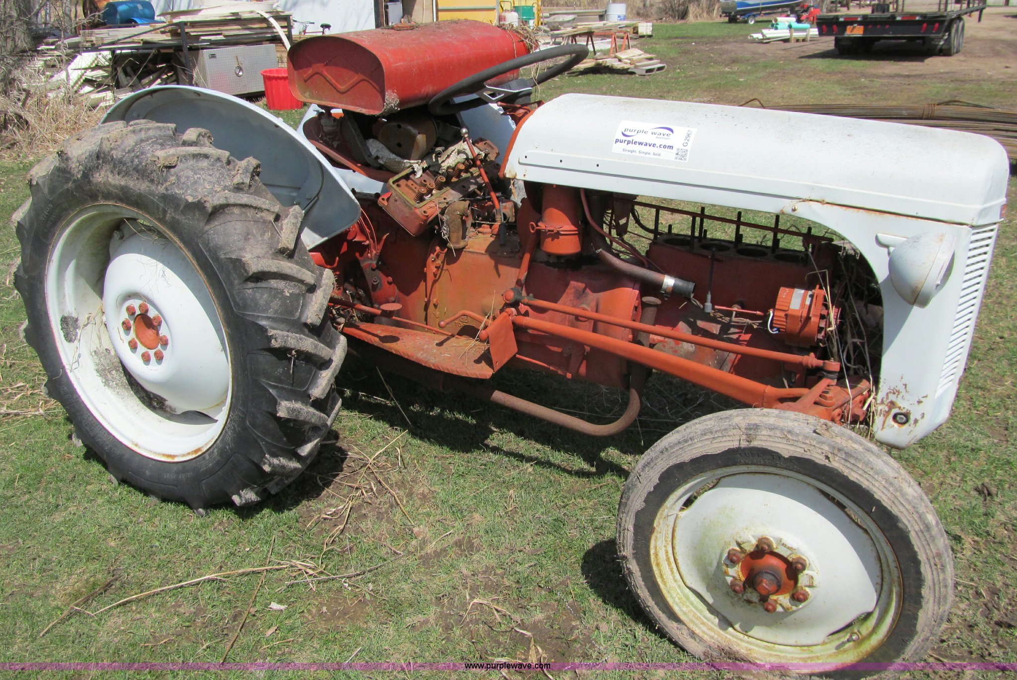 HarryFerguson T020 tractor in Gilman, WI Item G2967 sold Purple Wave