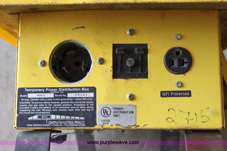 image for item AA9036 2001 CEF distribution box