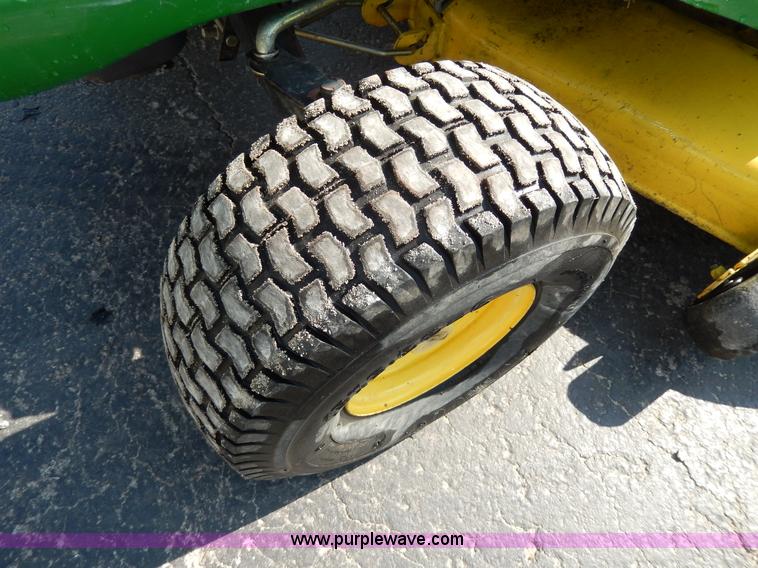 image for item AA9928 John Deere LT166 lawn mower