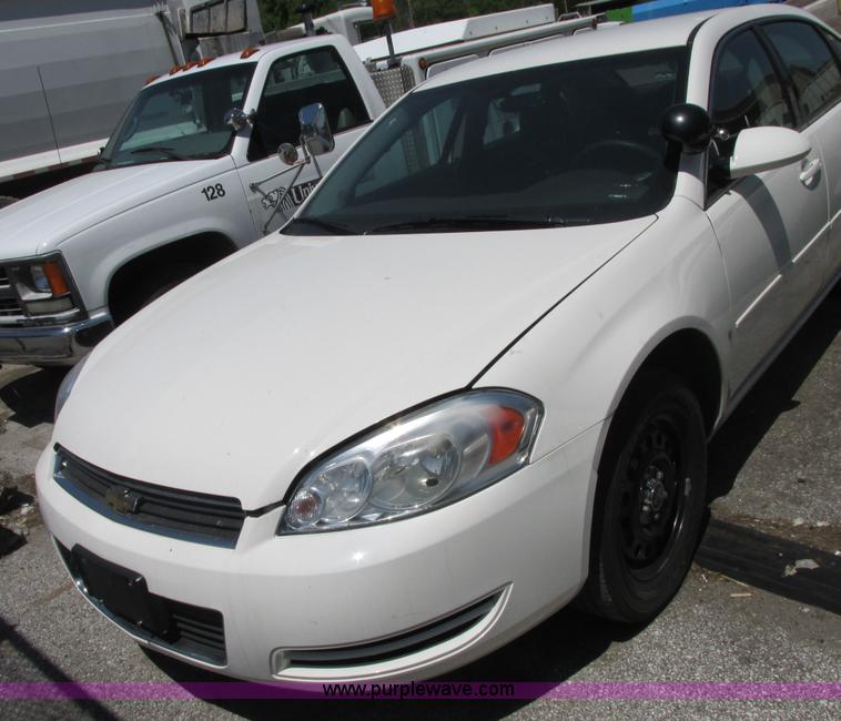 image for item AB9381 2007 Chevrolet Impala Police