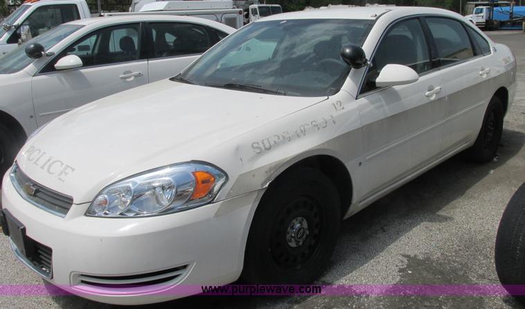 image for item AB9382 2007 Chevrolet Impala Police
