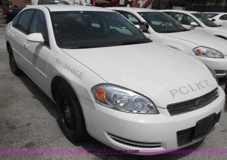 image for item AB9382 2007 Chevrolet Impala Police