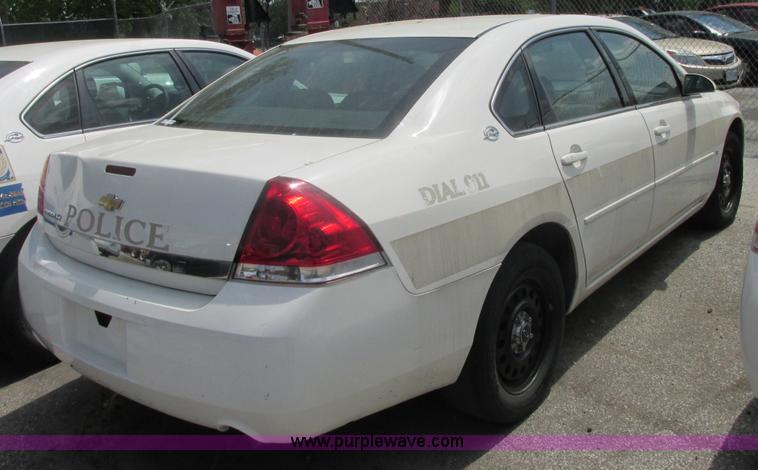 image for item AB9382 2007 Chevrolet Impala Police