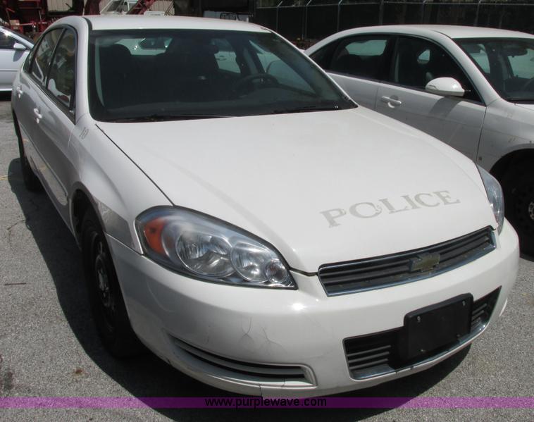 image for item AB9385 2007 Chevrolet Impala Police