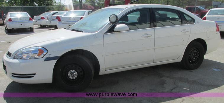 image for item AB9387 2007 Chevrolet Impala Police