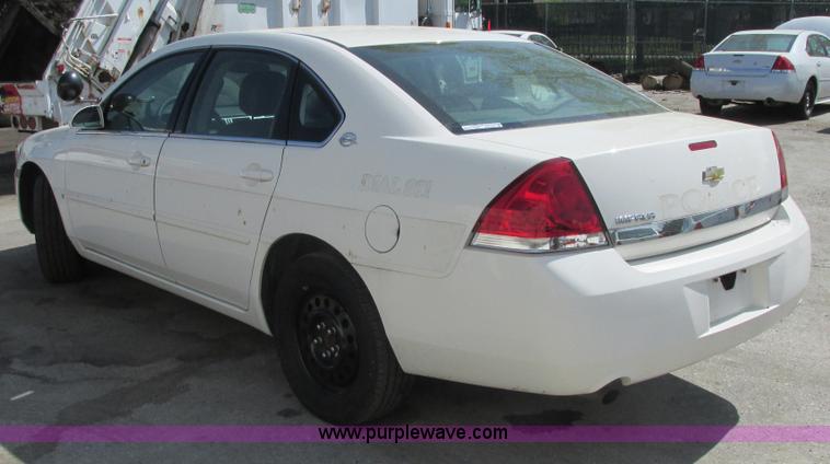 image for item AB9387 2007 Chevrolet Impala Police