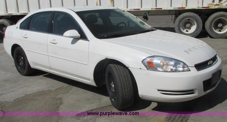 image for item AB9387 2007 Chevrolet Impala Police