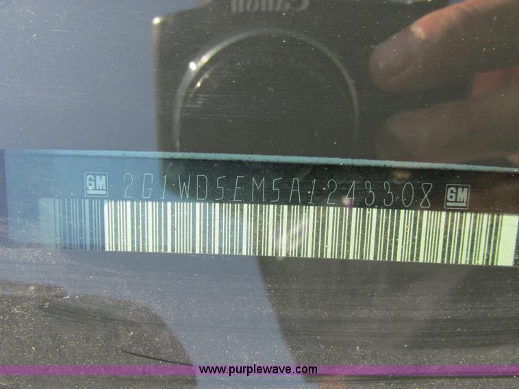 image for item AB9390 2010 Chevrolet Impala Police