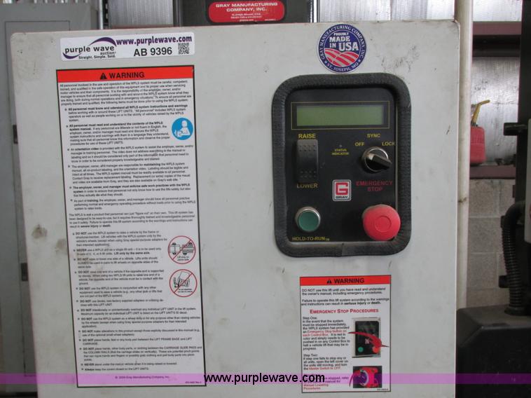 image for item AB9396 (4) Gray WPLS-160F portable lift system