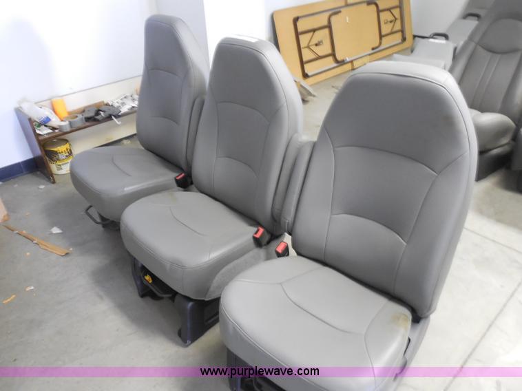 image for item AD9396 (3) foam pull out bucket seats