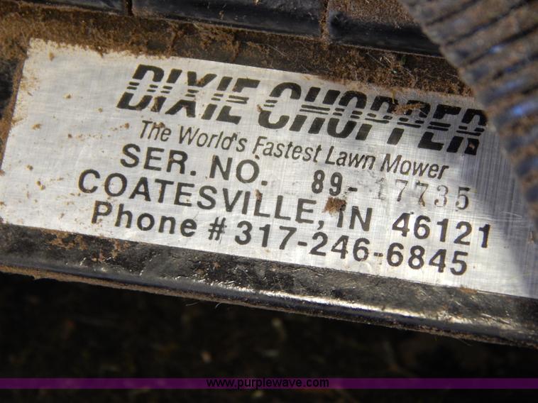 image for item AE9891 Dixie Chopper XXW4000 Quad Loop ZTR mower