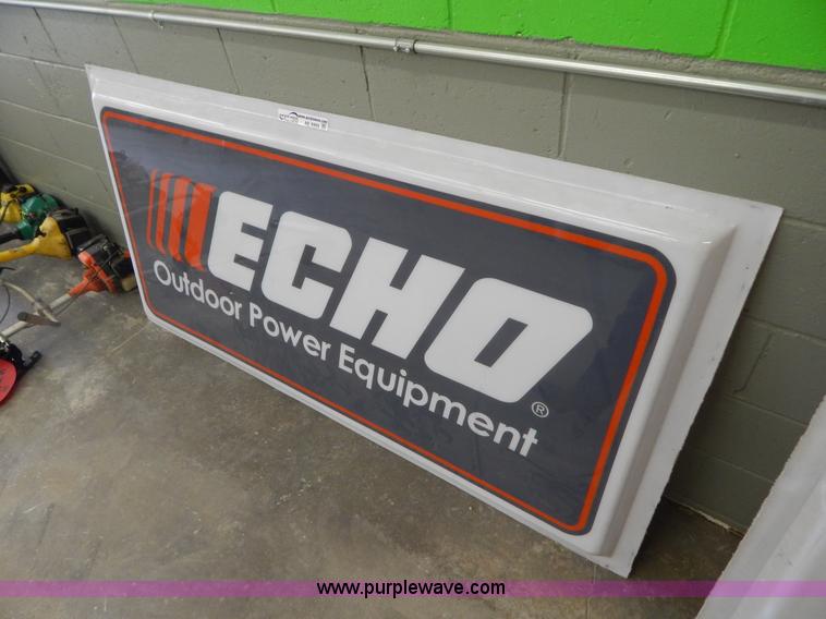 image for item AE9969 Echo equipment sign