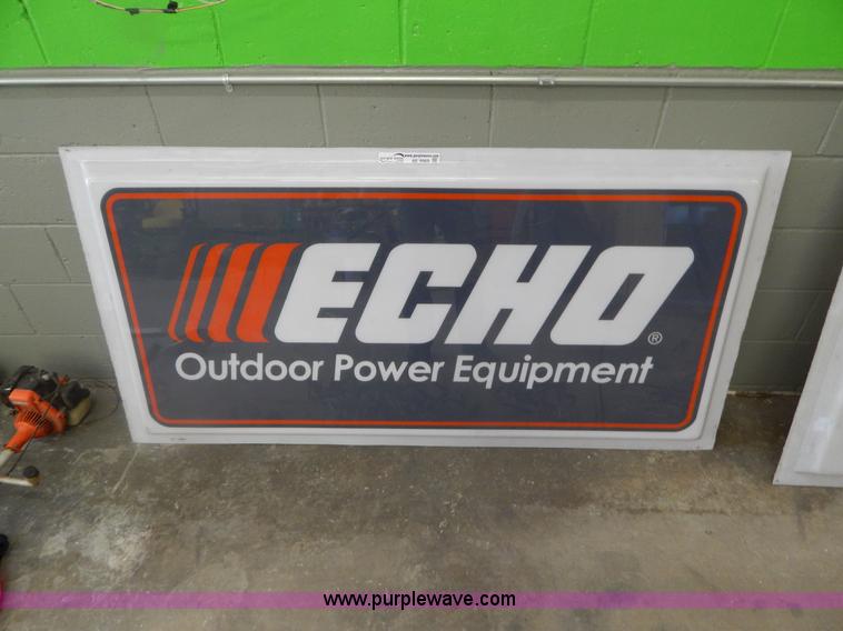 image for item AE9969 Echo equipment sign