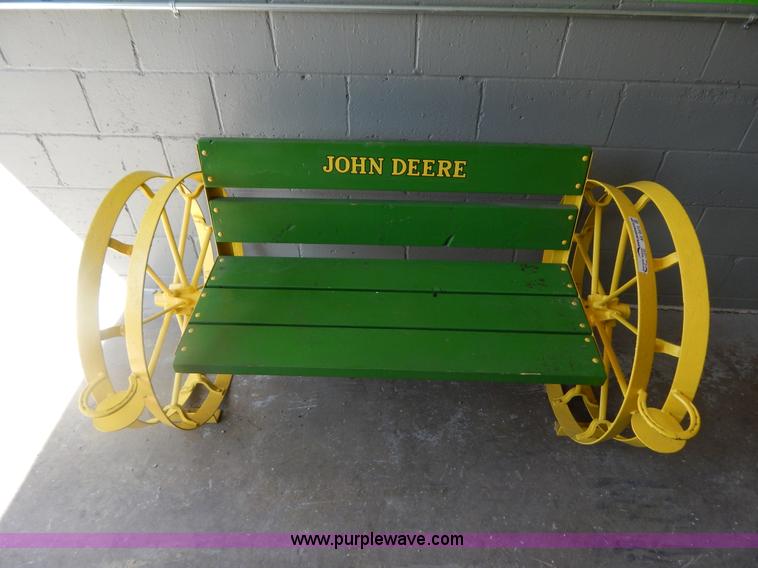 image for item AE9970 Shop built John Deere bench