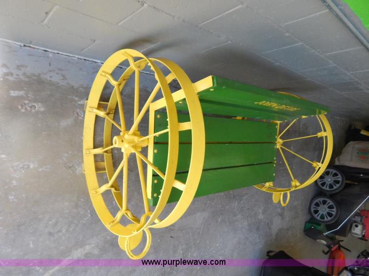 Shop built John Deere bench in Bartlesville, OK | Item AE9970 sold