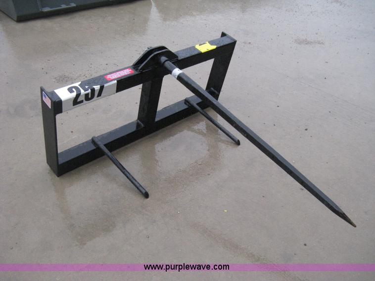 image for item C1094 Versatech skid steer bale spear attachment