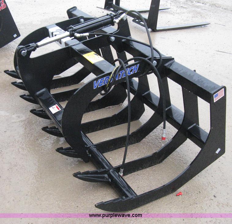 image for item C1095 Versatech single cylinder grapple attachment