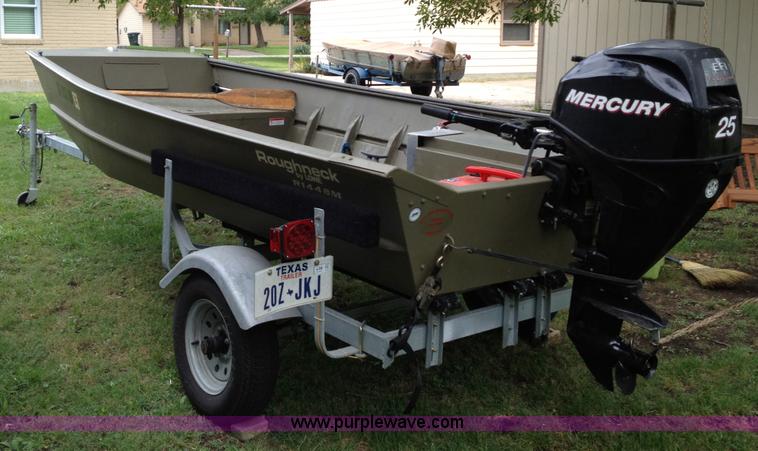 image for item C1099 2007 Lowe R1448M roughneck boat