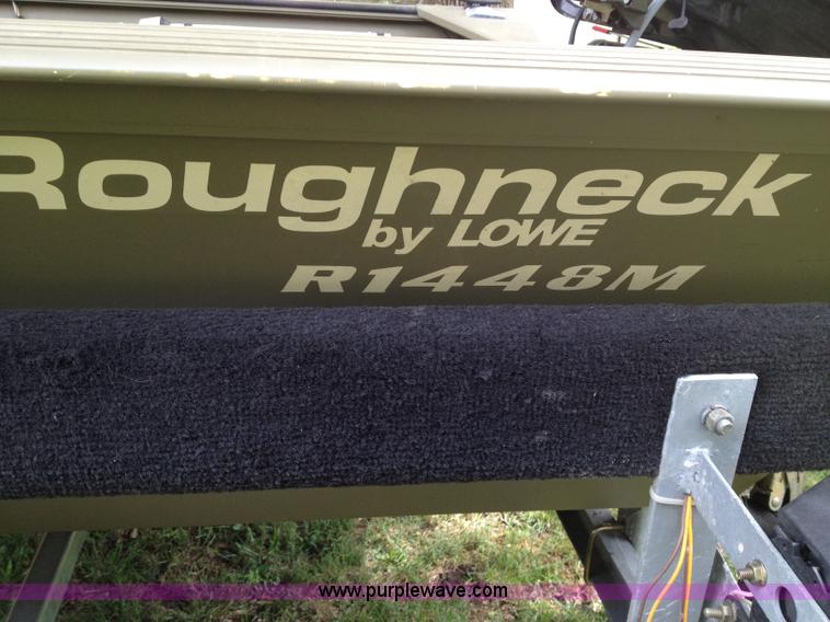 image for item C1099 2007 Lowe R1448M roughneck boat