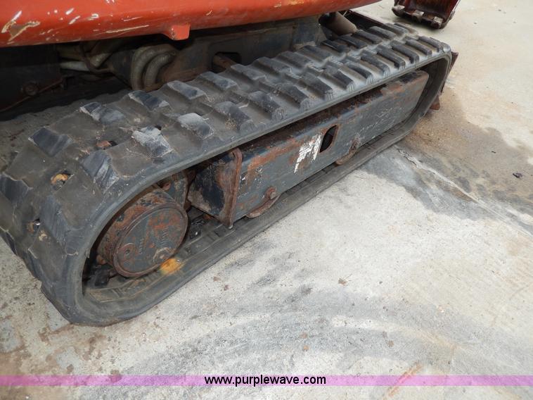 image for item D8165 2005 Ditch Witch MX9 mini excavator
