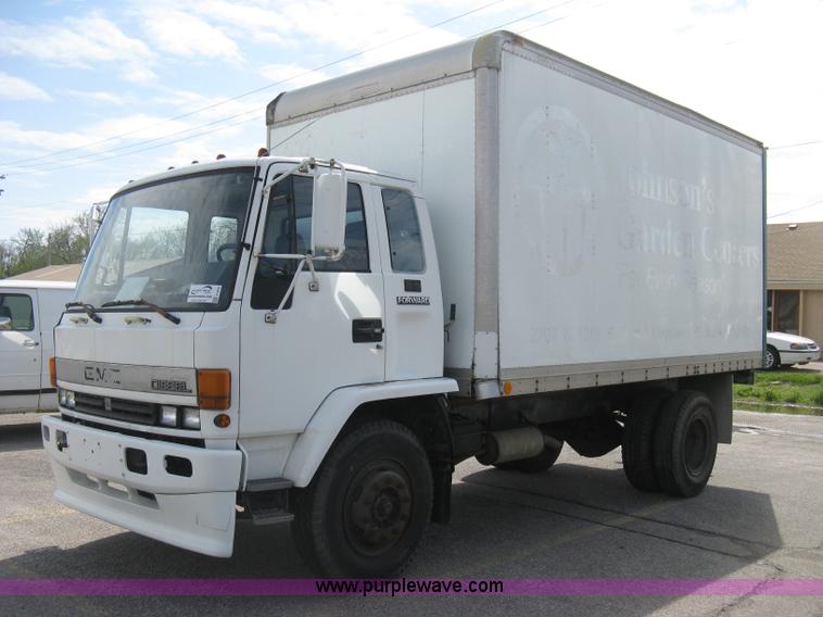 image for item E3446 1986 GMC W7 forward box truck