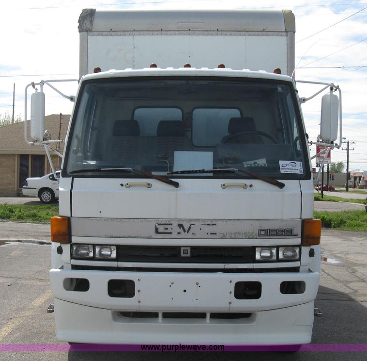 image for item E3446 1986 GMC W7 forward box truck