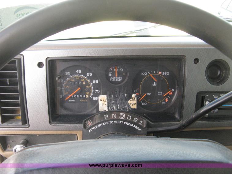 image for item E3447 1995 GMC Vandura G2500 van