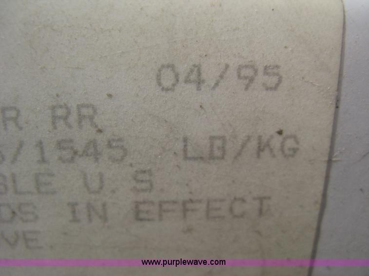 image for item E3447 1995 GMC Vandura G2500 van