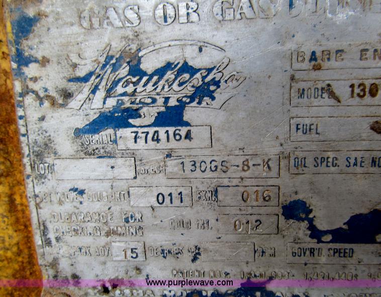 image for item E7551 Ingersoll Rand air compressor