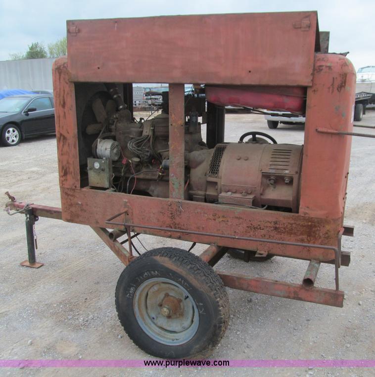 image for item E7553 Wilson welder generator