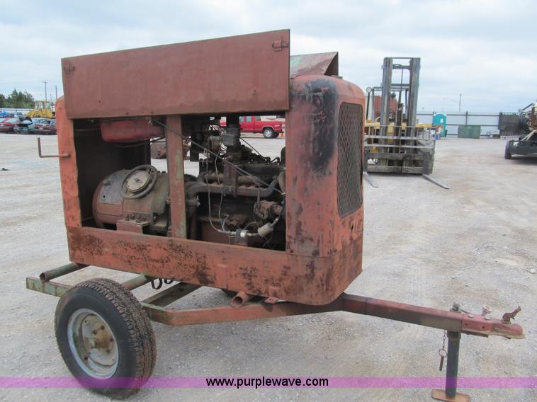 image for item E7553 Wilson welder generator