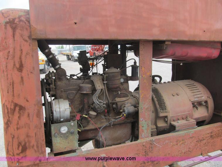 image for item E7553 Wilson welder generator
