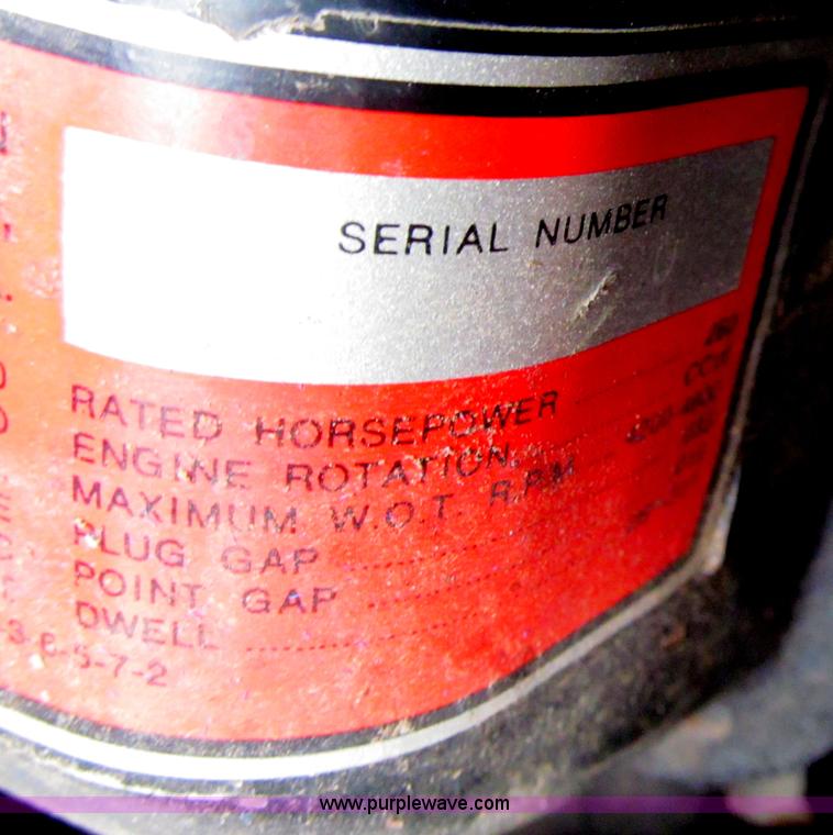 image for item E7568 1979 Searay Sundancer 26'L cabin cruiser boat