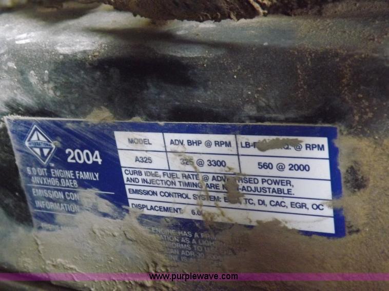 image for item F8749 2004 Ford F250 Super Duty truck cab and chassis