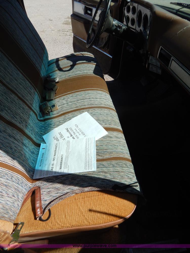 image for item G3146 1979 Chevrolet C10 pickup truck