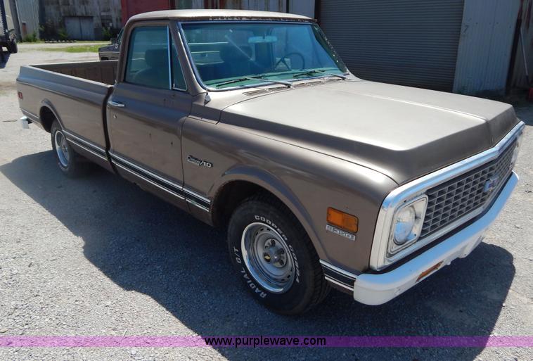 image for item G3155 1971 Chevrolet C10 pickup truck