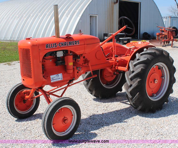 image for item G5500 1938 Allis Chalmers B tractor