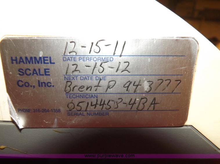 image for item H7207 Mettler Toledo 8433 scale