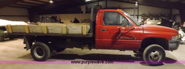 image for item H7209 1997 Dodge Ram 3500 dump bed truck