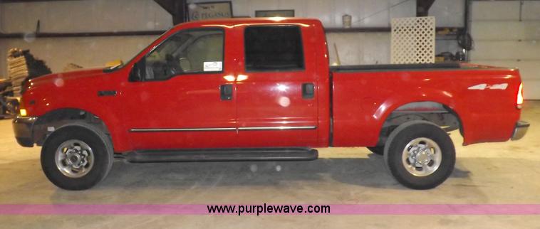 image for item H7210 1999 Ford F250 Lariat Super Duty Crew Cab pickup truck