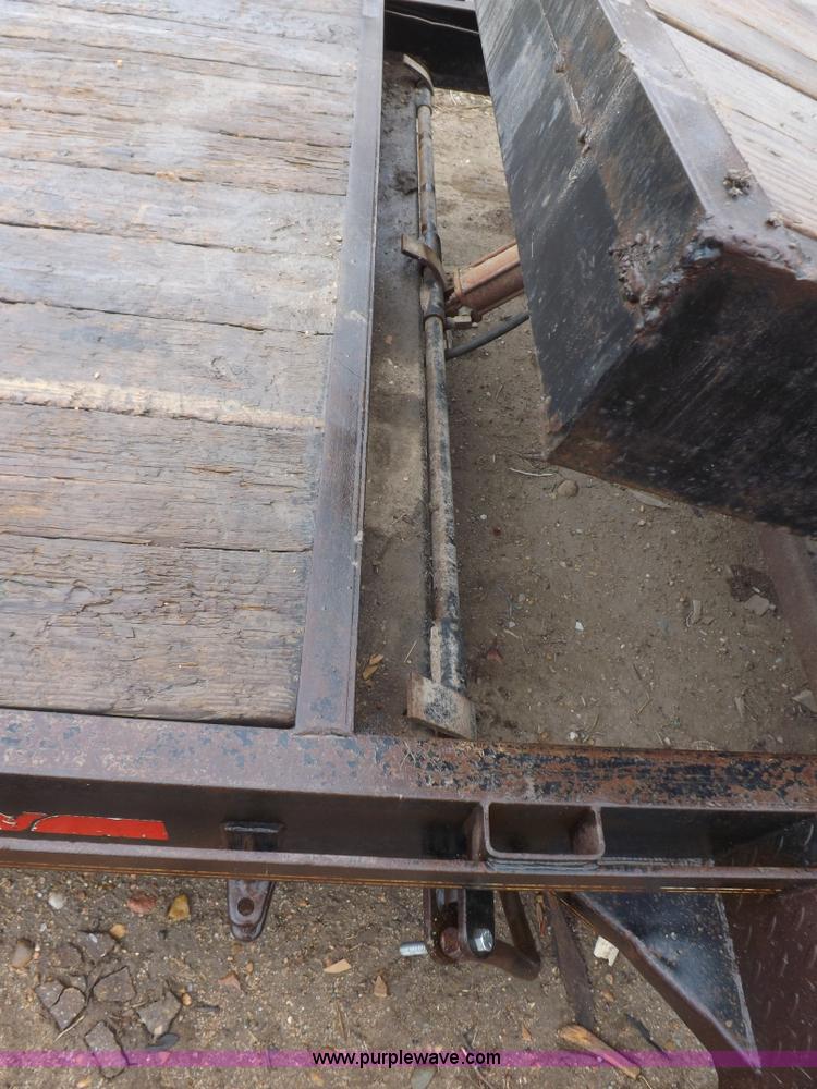 image for item H7215 2002 Neal tandem axle tilt deck trailer