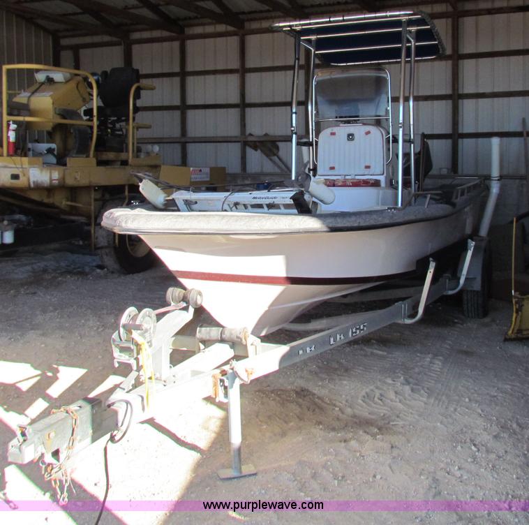 image for item V9432 1997 Cajun 22' fishing boat