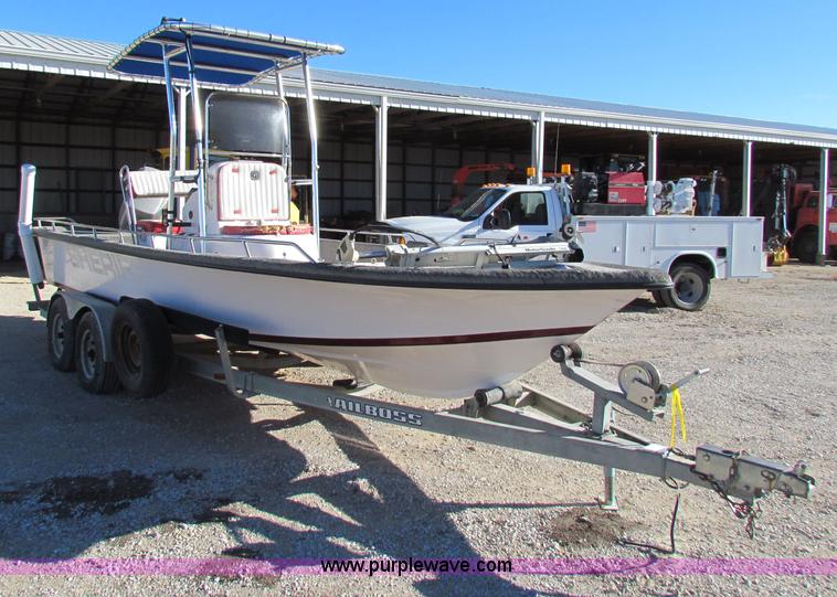 image for item V9432 1997 Cajun 22' fishing boat
