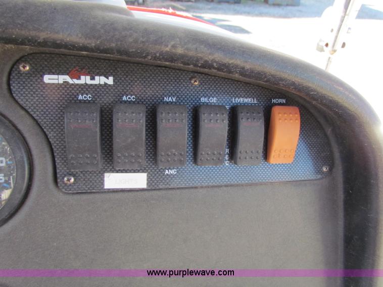 image for item V9432 1997 Cajun 22' fishing boat