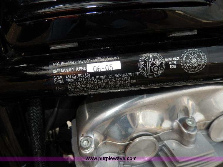 image for item W9777 2005 Harley Davidson Night Rod motorcycle