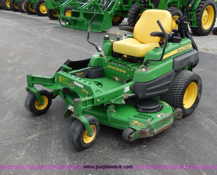 image for item W9830 2010 John Deere Z925A ZTR lawn mower