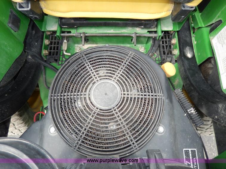 image for item W9830 2010 John Deere Z925A ZTR lawn mower