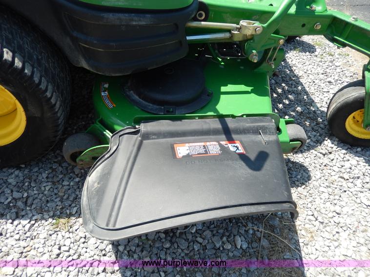 image for item W9830 2010 John Deere Z925A ZTR lawn mower