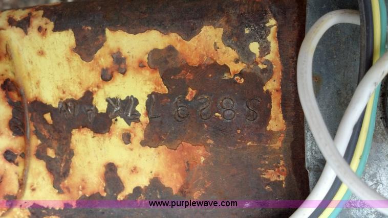 image for item Y9289 1955 shop built tilt deck trailer