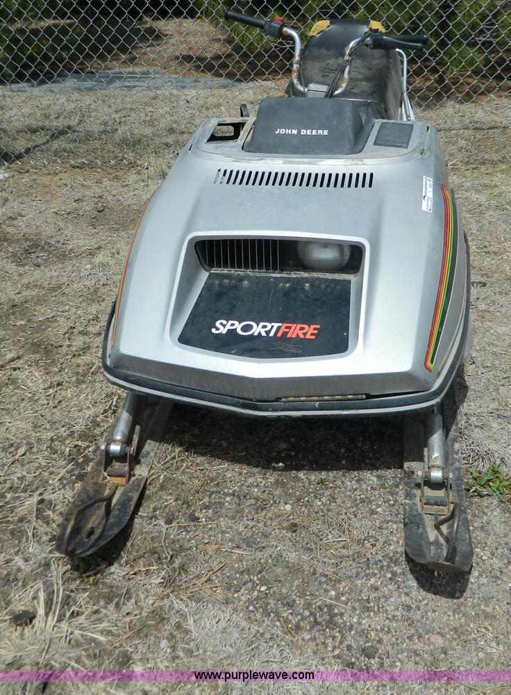 image for item Y9291 1979 John Deere Sport Fire snowmobile